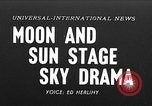 Image of total solar eclipse Minnesota United States USA, 1954, second 1 stock footage video 65675073513