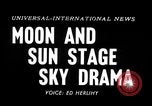 Image of total solar eclipse Minnesota United States USA, 1954, second 3 stock footage video 65675073513