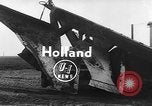 Image of tractor plows Holland Netherlands, 1954, second 3 stock footage video 65675073518