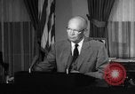 Image of President Eisenhower Washington DC USA, 1957, second 23 stock footage video 65675073521