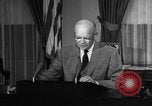 Image of President Eisenhower Washington DC USA, 1957, second 24 stock footage video 65675073521