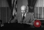 Image of President Eisenhower Washington DC USA, 1957, second 26 stock footage video 65675073521