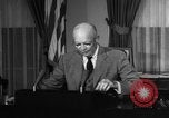 Image of President Eisenhower Washington DC USA, 1957, second 30 stock footage video 65675073521