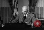 Image of President Eisenhower Washington DC USA, 1957, second 33 stock footage video 65675073521