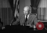 Image of President Eisenhower Washington DC USA, 1957, second 34 stock footage video 65675073521