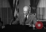 Image of President Eisenhower Washington DC USA, 1957, second 37 stock footage video 65675073521