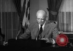 Image of President Eisenhower Washington DC USA, 1957, second 39 stock footage video 65675073521