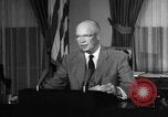 Image of President Eisenhower Washington DC USA, 1957, second 40 stock footage video 65675073521