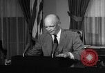 Image of President Eisenhower Washington DC USA, 1957, second 42 stock footage video 65675073521