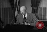 Image of President Eisenhower Washington DC USA, 1957, second 46 stock footage video 65675073521