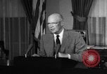 Image of President Eisenhower Washington DC USA, 1957, second 47 stock footage video 65675073521