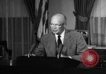 Image of President Eisenhower Washington DC USA, 1957, second 52 stock footage video 65675073521