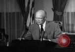 Image of President Eisenhower Washington DC USA, 1957, second 53 stock footage video 65675073521