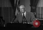 Image of President Eisenhower Washington DC USA, 1957, second 55 stock footage video 65675073521