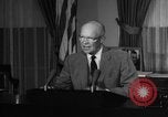 Image of President Eisenhower Washington DC USA, 1957, second 61 stock footage video 65675073521