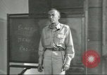 Image of Captain explains effects of atomic explosion to troops Nevada United States USA, 1955, second 30 stock footage video 65675073524