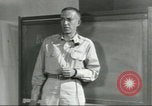 Image of Captain explains effects of atomic explosion to troops Nevada United States USA, 1955, second 42 stock footage video 65675073524