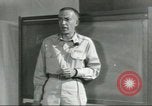 Image of Captain explains effects of atomic explosion to troops Nevada United States USA, 1955, second 43 stock footage video 65675073524