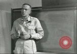 Image of Captain explains effects of atomic explosion to troops Nevada United States USA, 1955, second 45 stock footage video 65675073524