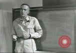 Image of Captain explains effects of atomic explosion to troops Nevada United States USA, 1955, second 46 stock footage video 65675073524