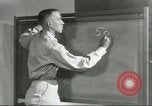 Image of Captain explains effects of atomic explosion to troops Nevada United States USA, 1955, second 53 stock footage video 65675073524
