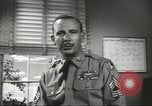 Image of Old Guard soldier duty at Fort Myer Washington DC USA, 1958, second 45 stock footage video 65675073531