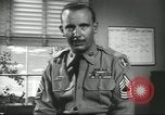 Image of Old Guard soldier duty at Fort Myer Washington DC USA, 1958, second 58 stock footage video 65675073531