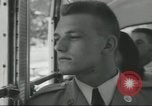 Image of soldier on Washington DC city tour Washington DC USA, 1958, second 10 stock footage video 65675073532