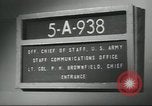 Image of Pentagon message delivery system Washington DC USA, 1958, second 33 stock footage video 65675073533