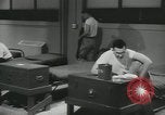 Standbild Firma E 1 Training Regiment Auszubildende Fort Dix New Jersey USA, 1955, aus Sekunde 45 historischem Filmmaterial Videoclip 65675073545