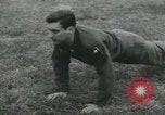 Standbild Firma E 1 Training Regiment Auszubildende Fort Dix New Jersey USA, 1955, aus Sekunde 18 historischem Filmmaterial Videoclip 65675073546