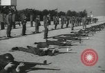 Standbild Firma E 1 Training Regiment Auszubildende Fort Dix New Jersey USA, 1955, aus Sekunde 34 historischem Filmmaterial Videoclip 65675073548