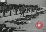 Standbild Firma E 1 Training Regiment Auszubildende Fort Dix New Jersey USA, 1955, aus Sekunde 35 historischem Filmmaterial Videoclip 65675073548