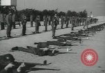 Standbild Firma E 1 Training Regiment Auszubildende Fort Dix New Jersey USA, 1955, aus Sekunde 36 historischem Filmmaterial Videoclip 65675073548