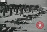 Standbild Firma E 1 Training Regiment Auszubildende Fort Dix New Jersey USA, 1955, aus Sekunde 37 historischem Filmmaterial Videoclip 65675073548