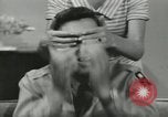 Standbild Firma E 1 Training Regiment Auszubildende New Jersey Fort Dix USA, 1955, aus Sekunde 4 historischem Filmmaterial Videoclip 65675073549