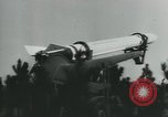Standbild Army Test feuert Schlachtfeldraketen United States USA, 1955, aus Sekunde 56 historischem Filmmaterial Videoclip 65675073562