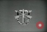 Image of Special Forces soldiers United States USA, 1955, second 3 stock footage video 65675073601