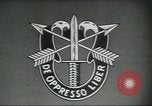 Image of Special Forces soldiers United States USA, 1955, second 5 stock footage video 65675073601