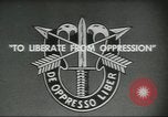Image of Special Forces soldiers United States USA, 1955, second 10 stock footage video 65675073601