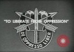 Image of Special Forces soldiers United States USA, 1955, second 11 stock footage video 65675073601