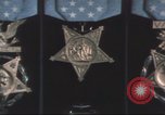 Image of Three versions of Medal of Honor Virginia United States USA, 1968, second 17 stock footage video 65675073606