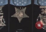 Image of Three versions of Medal of Honor Virginia United States USA, 1968, second 19 stock footage video 65675073606