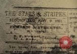 Immagine di Stelle e strisce di giornale United States USA, 1918, secondo 9 filmato di repertorio 65675073617
