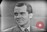 Image of presidential election debate Chicago Illinois USA, 1960, second 21 stock footage video 65675073630