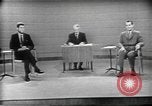 Image of presidential election debate Chicago Illinois USA, 1960, second 24 stock footage video 65675073630