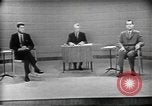 Image of presidential election debate Chicago Illinois USA, 1960, second 37 stock footage video 65675073630