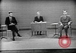 Image of presidential election debate Chicago Illinois USA, 1960, second 40 stock footage video 65675073630
