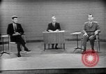 Image of presidential election debate Chicago Illinois USA, 1960, second 41 stock footage video 65675073630