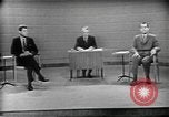 Image of presidential election debate Chicago Illinois USA, 1960, second 42 stock footage video 65675073630